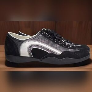 Nine West Black And White Women's Lace Up Athletic Shoes - NWKALILA - Size 9.5